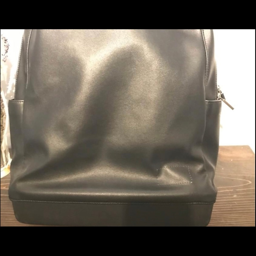 Moleskine leather backpack
